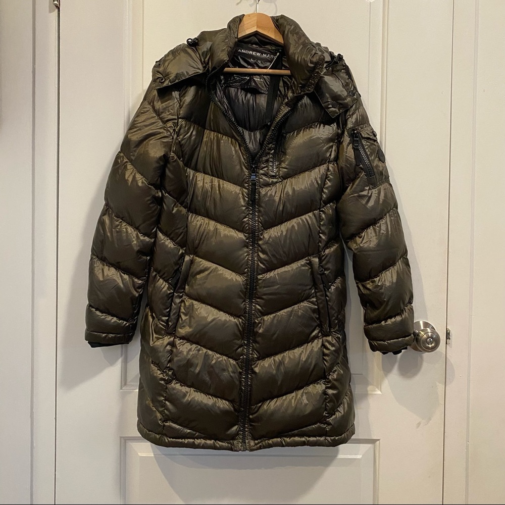 Andrew Marc Packable Puffer Jacket - image 2